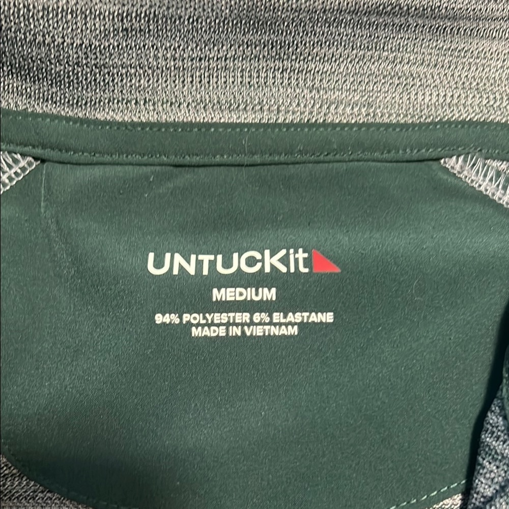 UNTUCKit Forest Green Polo Shirt